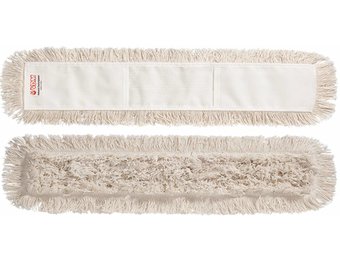 Vloermop 100 cm. Katoen - wit