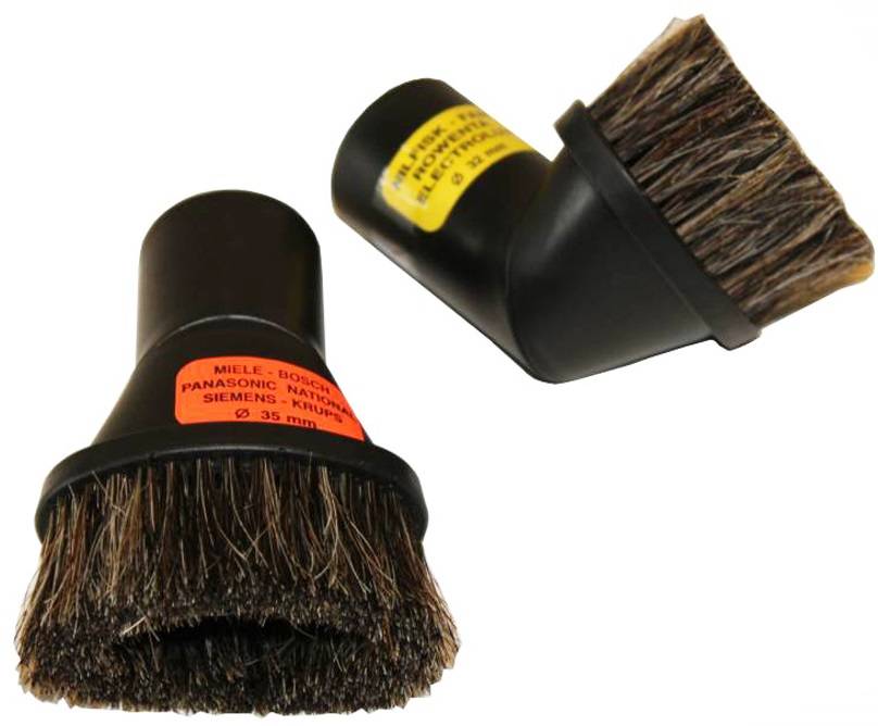 Plumeau met paardenhaar draaibaar Stofzuiger