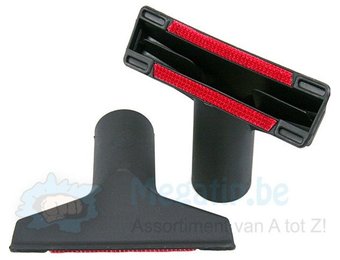 Kleine Zuigmond stofzuiger met 2 rode stripjes