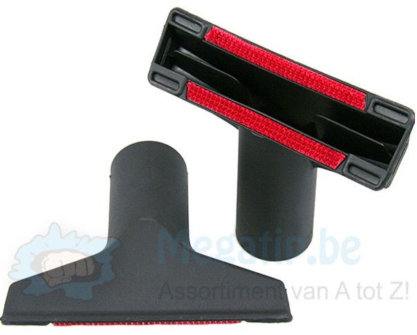 Kleine Zuigmond stofzuiger met 2 rode stripjes