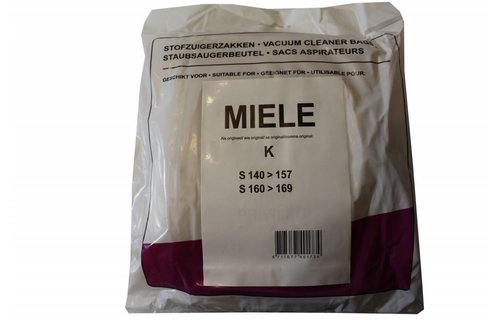 MIELE type K / S140>S157 Stofzuigerzakken