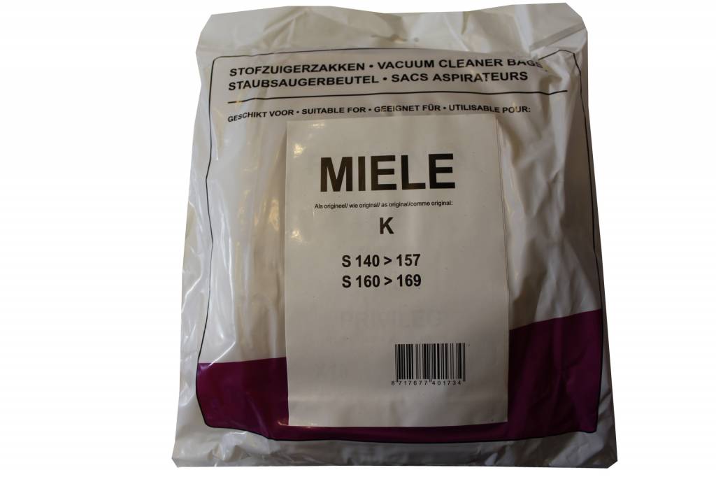 MIELE type K / S140>S157 Stofzuigerzakken