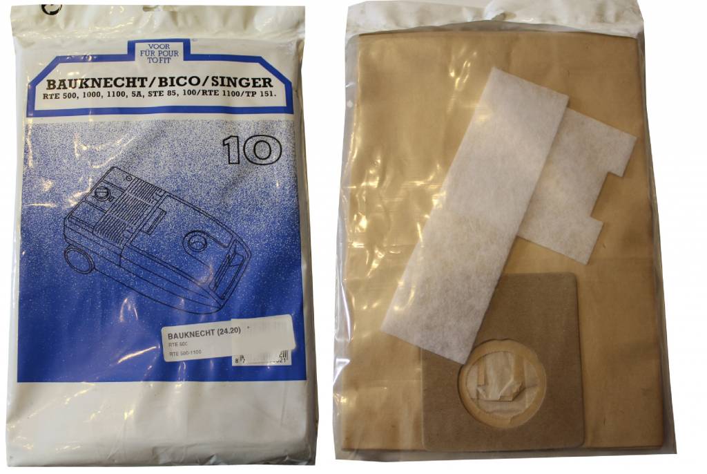 Bauknecht RTE 500 , 1100 Stofzuigerzakken
