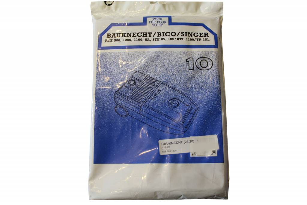 Bauknecht RTE 500 , 1100 Stofzuigerzakken Bauknecht RTE 500 , 1100 Stofzuigerzakken