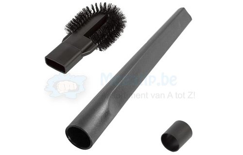 Radiatorborstel met  plintenzuiger extra lang 35 cm.