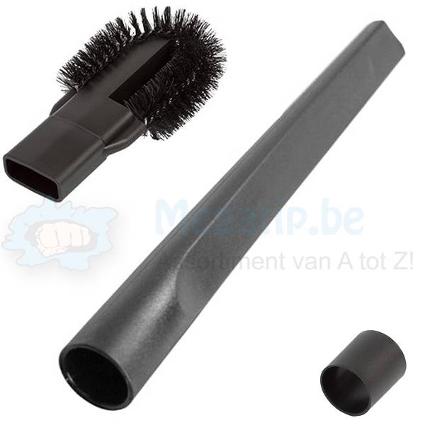 Radiatorborstel met  plintenzuiger extra lang 35 cm.