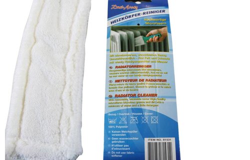 Radiatorreiniger met Microvezeldoek Radiatorreiniger met Microvezeldoek