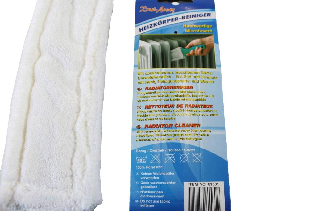 Radiatorreiniger met Microvezeldoek