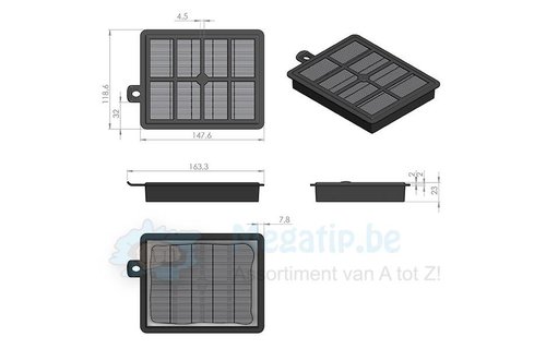 Philips Specialist, Universe - Electrolux Clario, Excellio, Oxygen - AEG, Hepa Filter Philips Specialist, Universe - Electrolux Clario, Excellio, Oxygen - AEG, Hepa Filter