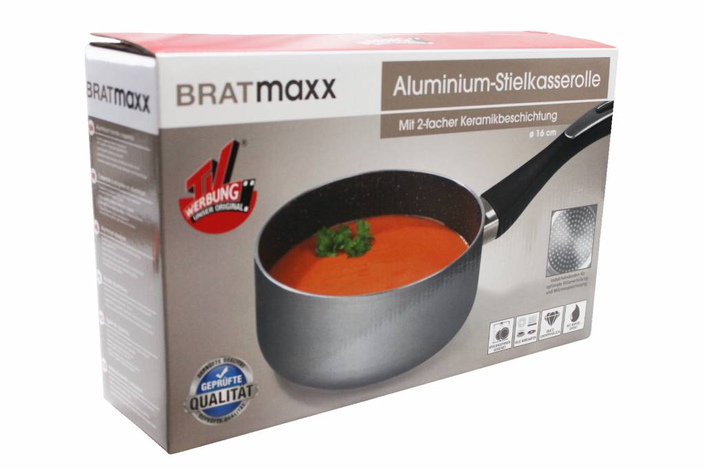Steelpan  Ø 16 cm Aluminium  "Bratmaxx"