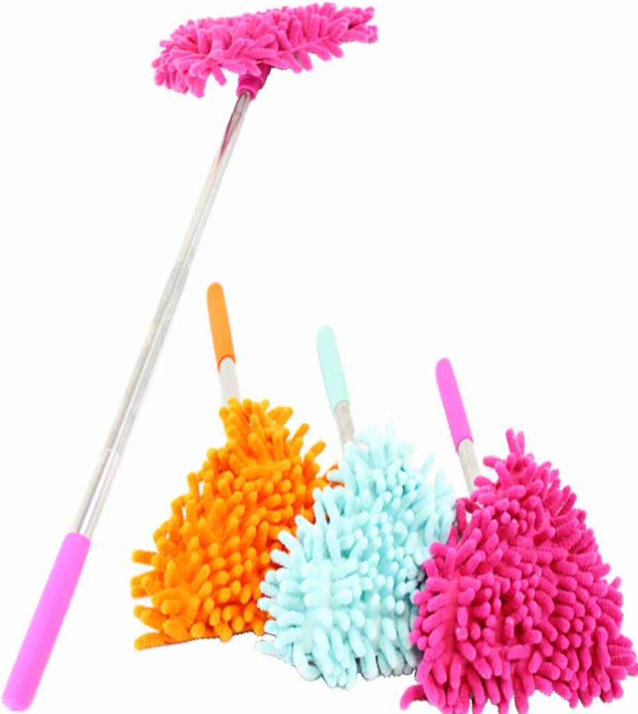 Uitschuifbare Chenille Duster (26 cm - 90 cm)