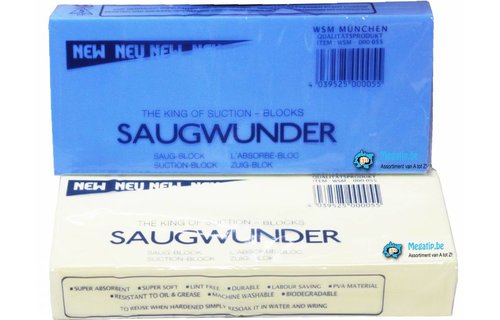 Super Absorberende PVA Spons   "Saugwunder"