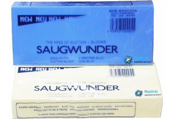 Super Absorberende PVA Spons   "Saugwunder"