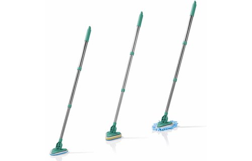 Telescopische  allesreiniger met 3  doeken  "Cleanmaxx"