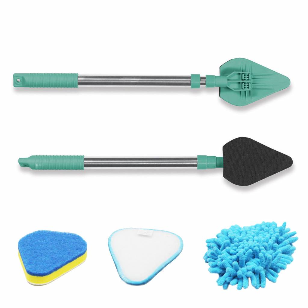 Telescopische  allesreiniger met 3  doeken  "Cleanmaxx"