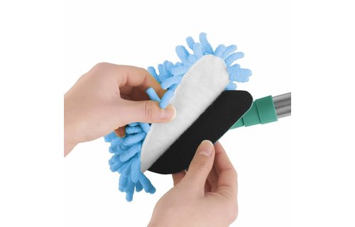 Telescopische  allesreiniger met 3  doeken  "Cleanmaxx"