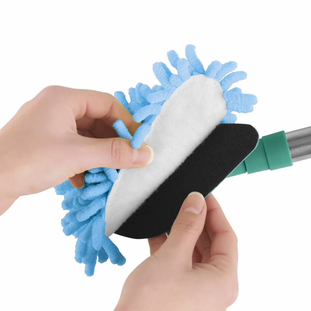 Telescopische  allesreiniger met 3  doeken  "Cleanmaxx"