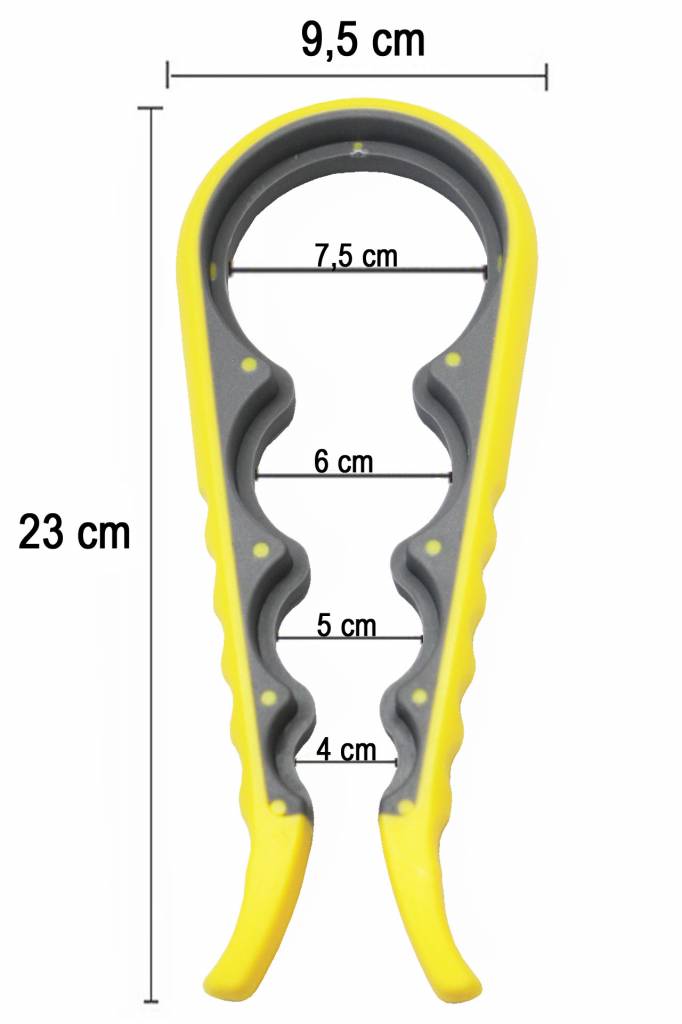 Pot- en flesopener 4 in 1 Pot- en flesopener 4 in 1
