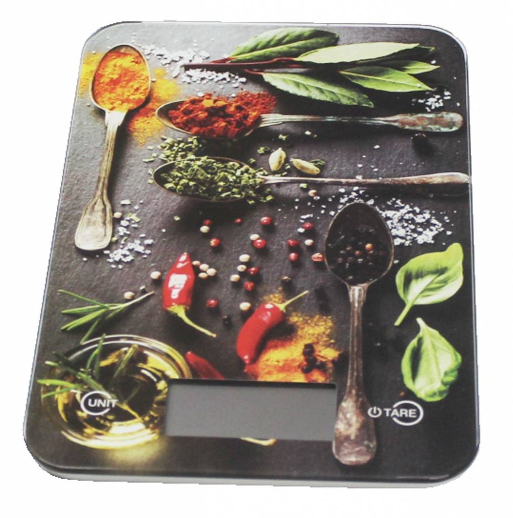 Keukenweegschaal Glas