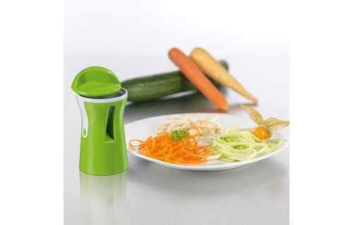 Julienne- en Spiraalsnijder Groen  "Gourmetmaxx" Julienne- en Spiraalsnijder Groen  "Gourmetmaxx"