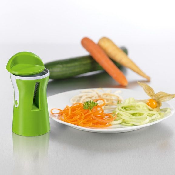 Julienne- en Spiraalsnijder Groen  "Gourmetmaxx" Julienne- en Spiraalsnijder Groen  "Gourmetmaxx"