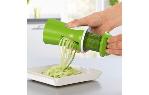 Julienne- en Spiraalsnijder Groen  "Gourmetmaxx" Julienne- en Spiraalsnijder Groen  "Gourmetmaxx"