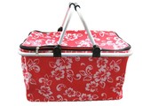 Opvouwbare Boodschappenmand  -  rood
