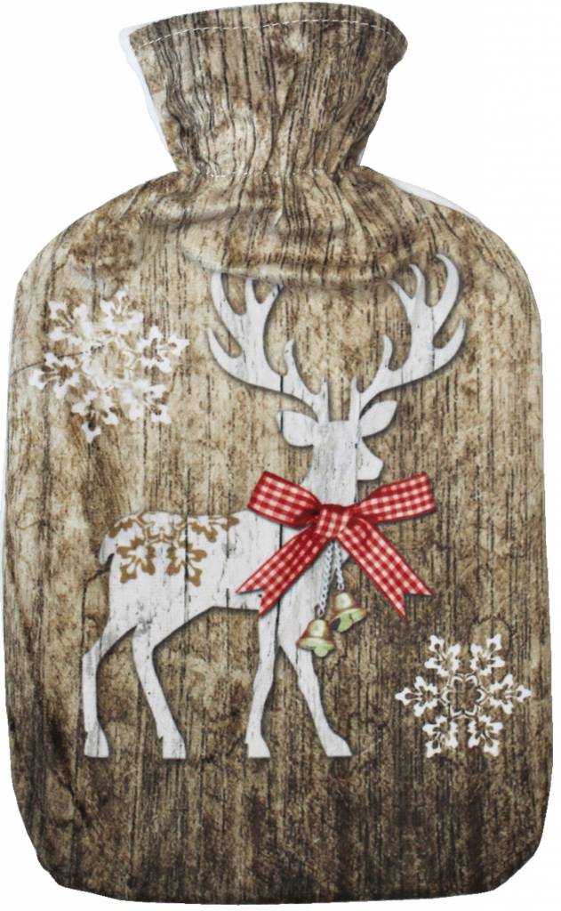 Warmwaterkruik Rendier  2 liter