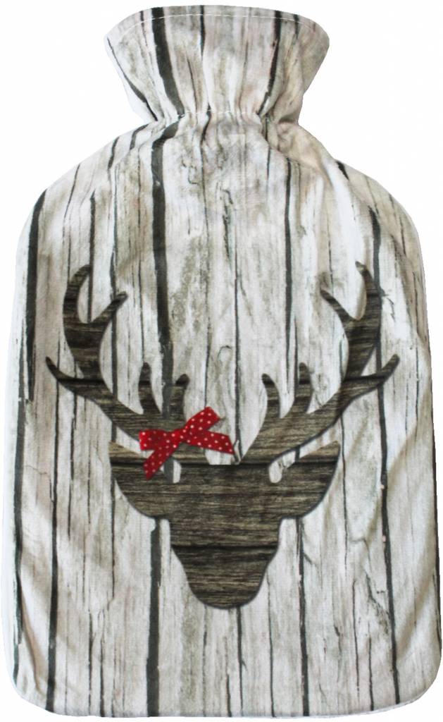 Warmwaterkruik Rendiergewei  2 liter Warmwaterkruik Rendiergewei  2 liter