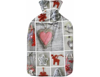 Warmwaterkruik  Love winter   2 liter