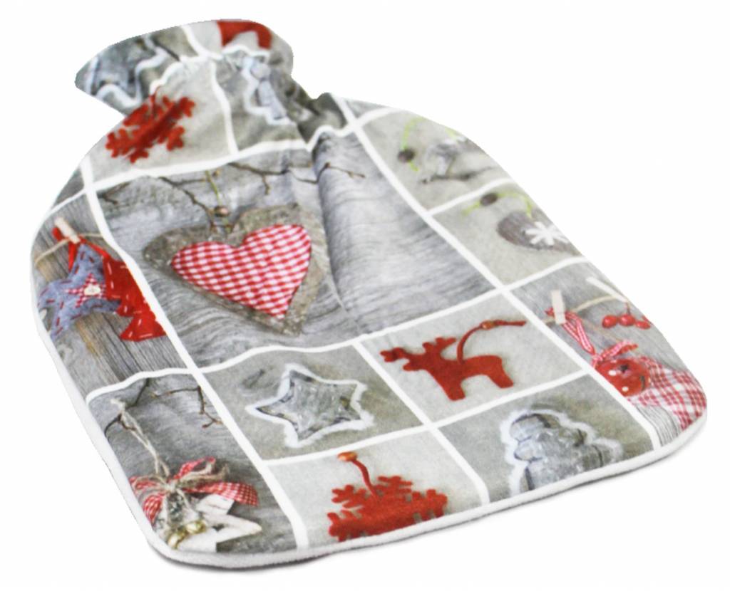 Warmwaterkruik  Love winter   2 liter