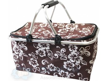 Opvouwbare Boodschappenmand - bruin