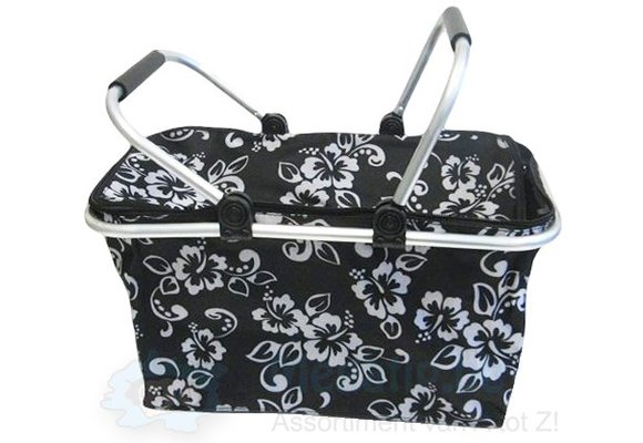 Opvouwbare Boodschappenmand  -  zwart
