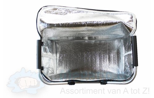 Opvouwbare Boodschappenmand  -  zwart Opvouwbare Boodschappenmand  -  zwart