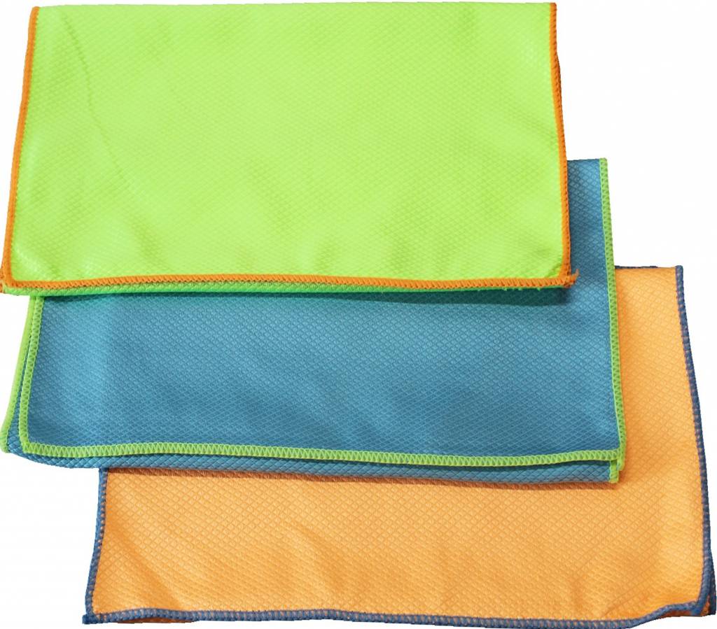 Honingraat  Microvezeldoek 60 x 40 cm.  (3 stuks) Honingraat  Microvezeldoek 60 x 40 cm.  (3 stuks)