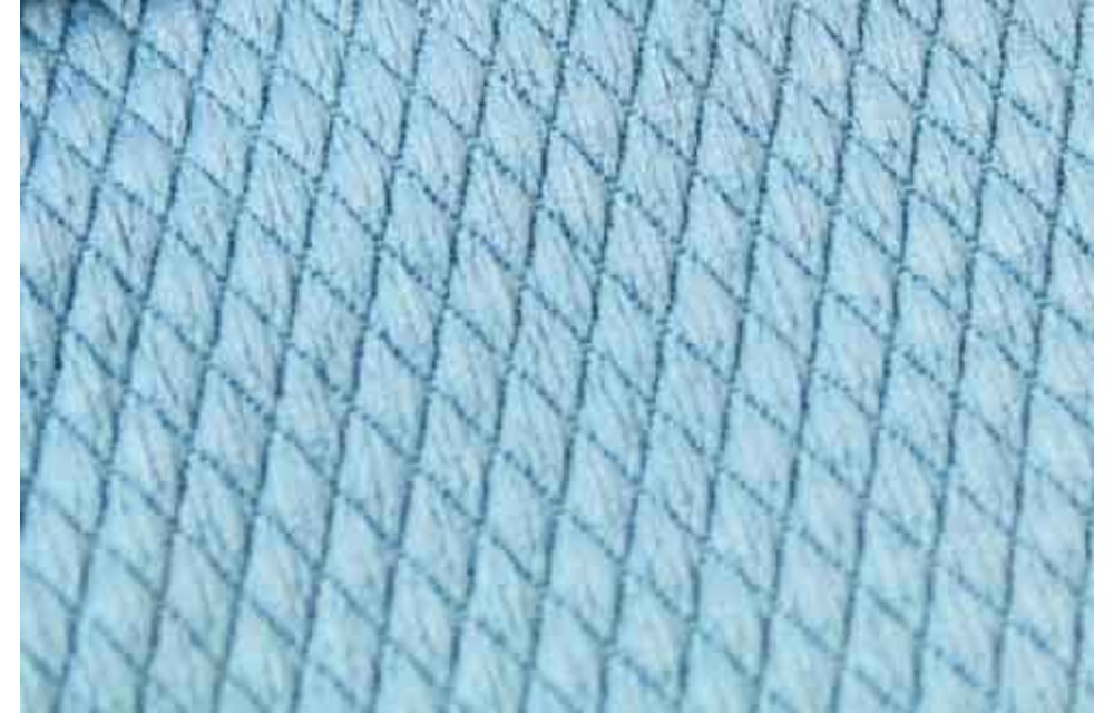 Honingraat Microvezeldoek 60 x 40 cm. ( blauw)
