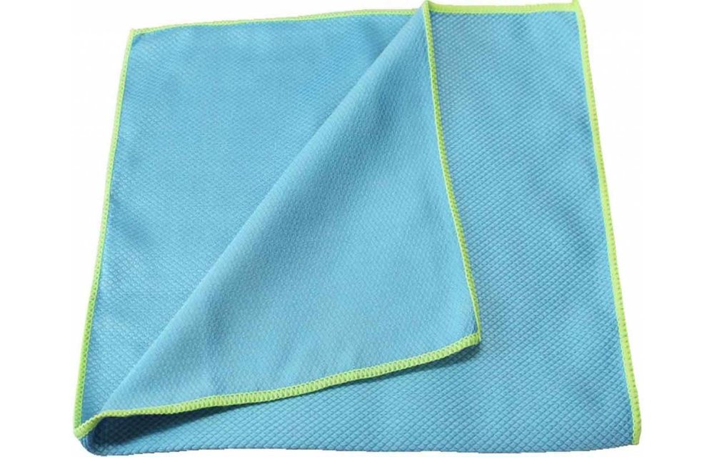 Honingraat Microvezeldoek 60 x 40 cm. ( blauw)
