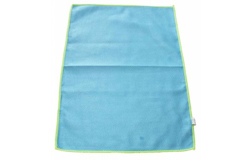 Honingraat  Microvezeldoek 60 x 40 cm.  ( blauw)