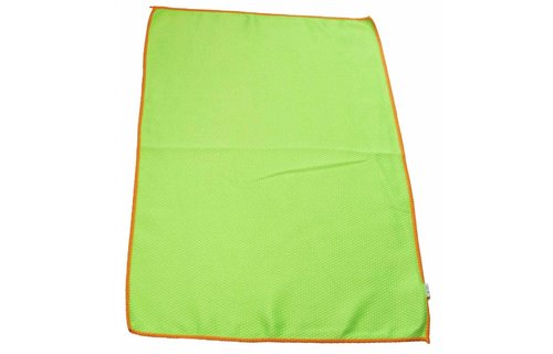 Honingraat  Microvezeldoek 60 x 40 cm.  ( groen )