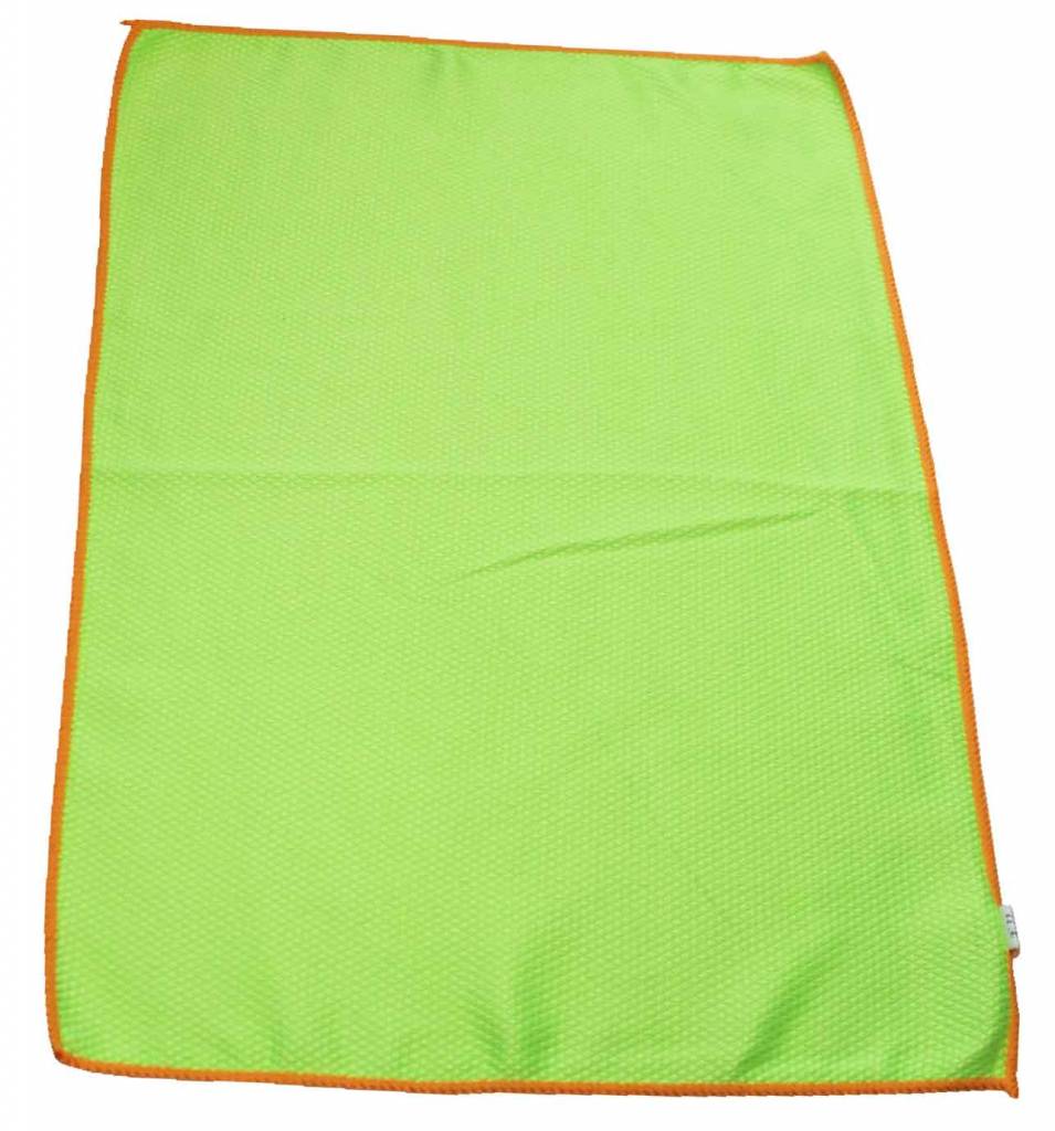 Honingraat Microvezeldoek 60 x 40 cm. ( groen ) Honingraat Microvezeldoek 60 x 40 cm. ( groen )