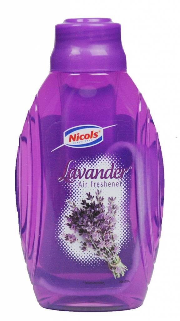 Luchtverfrisser met  wiek  "Lavendel" 375ml.