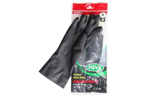 Rubber  werkhandschoenen  -  Industrieel zwart