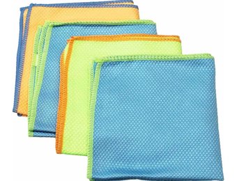 Honingraat  Microvezeldoek 40 x 30 cm.  (4 stuks)