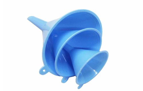 Trechters pvc - set 3 stuks Trechters pvc - set 3 stuks