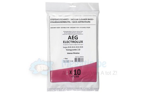 AEG Gr. 17/ Vampyrette 2.0/ ELECTROLUX Energica, intense filtration