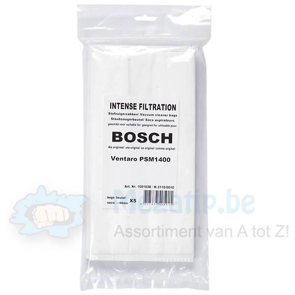 BOSCH Ventaro PSM1400  Stofzuigerzakken intense filtration BOSCH Ventaro PSM1400  Stofzuigerzakken intense filtration
