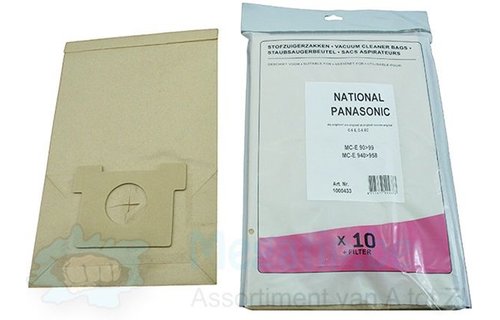 Panasonic / National C-5E / MC-E94 / 96 Stofzuigerzakken