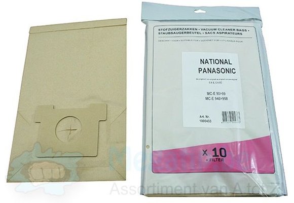 Panasonic / National C-5 E / MC-E94 / 96 Stofzuigerzakken