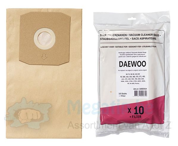 Daewoo RC 300 - 400 Stofzuigerzakken