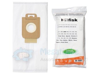 NILFISK GM200 / 300/400/500 & King serie Stofzuigerzakken